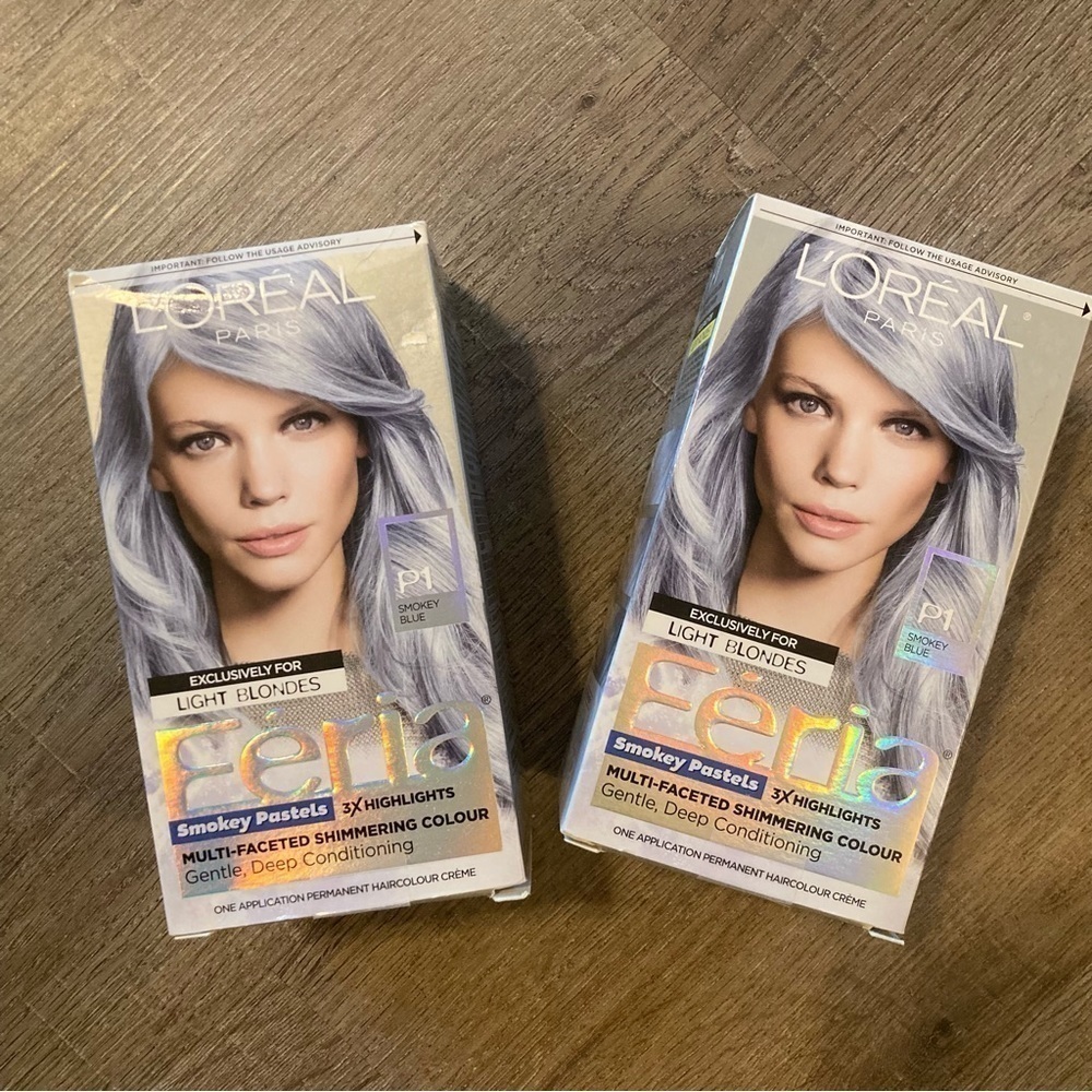 L’Oréal Paris Smoky Blue Set of 2 NIB